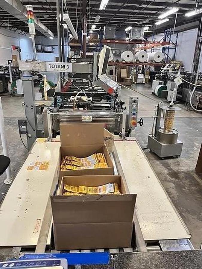 Used 48" WIDE (1200MM) MAMATA VEGA 610 POUCH MACHINE MANUFACTURED 2007