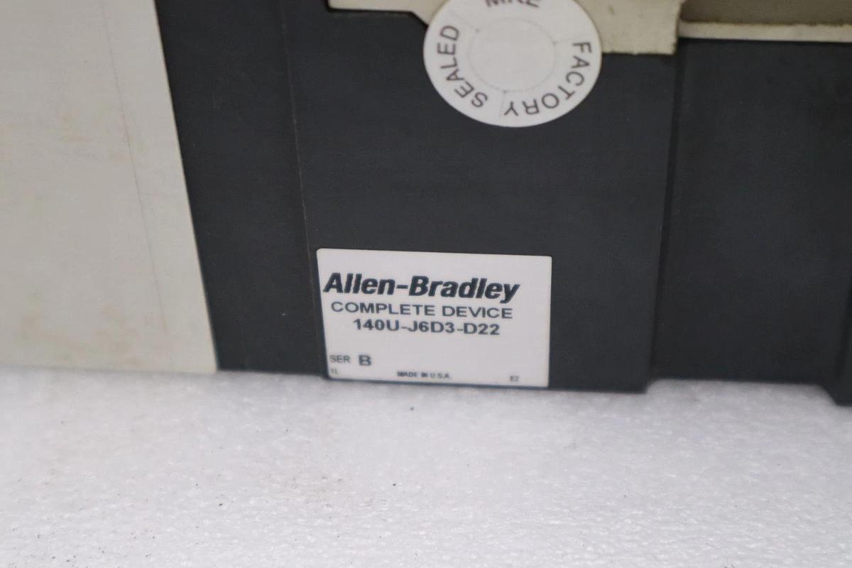 Used Allen Bradley 140U-J6X3 100A 3P 600V AC 250V DC Circuit Breaker STOCK H1868