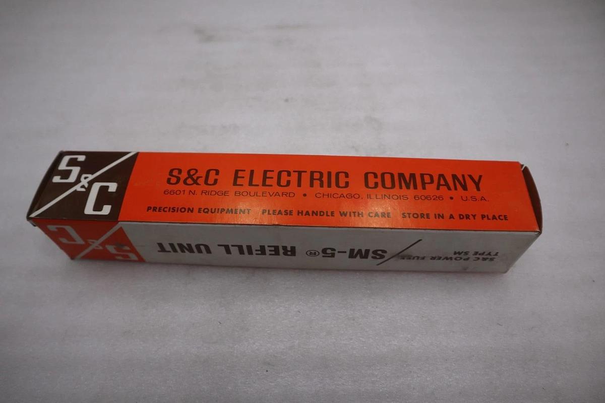 Used New S&C Electric 131600R4 SM-5 Fuse Refill Unit 400A 7.2KV STOCK GF-347A