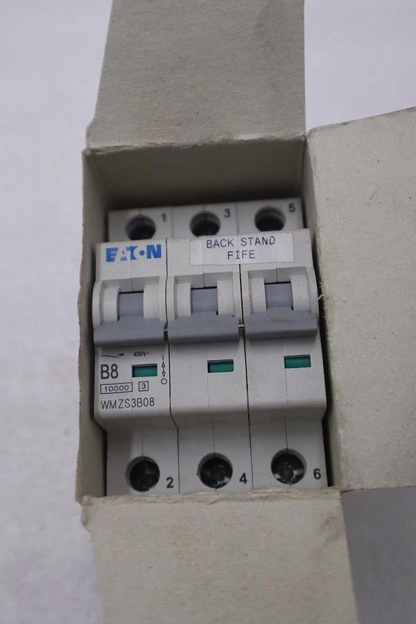 EATON WMZS3B15 MINIATURE CIRCUIT BREAKER UL1077 10KA STOCK K-3627