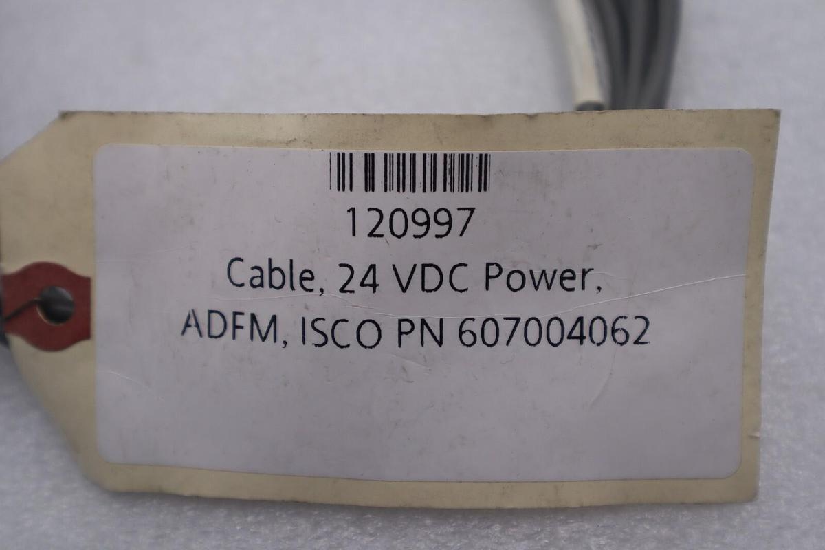 Used Teledyne ISCO 607004062 CABLE EXTERNAL DC POWER AND ADFM REV A STOCK 4840