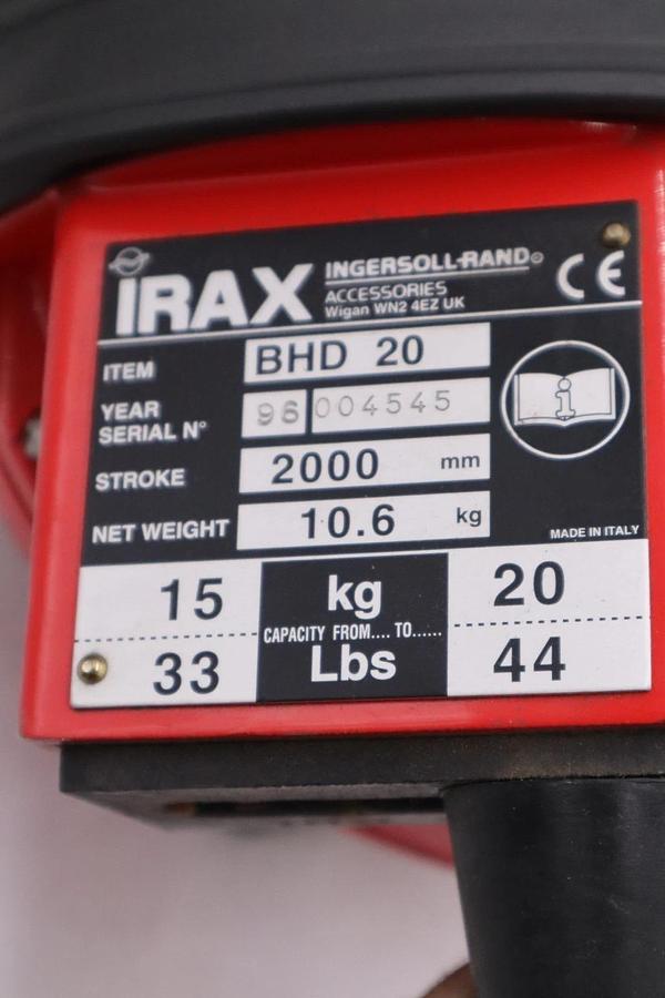 Used Ingersoll-Rand IRAX Tool Balancer BHD 20 33-44 Pounds NEW WITH BOX STOCK H1752