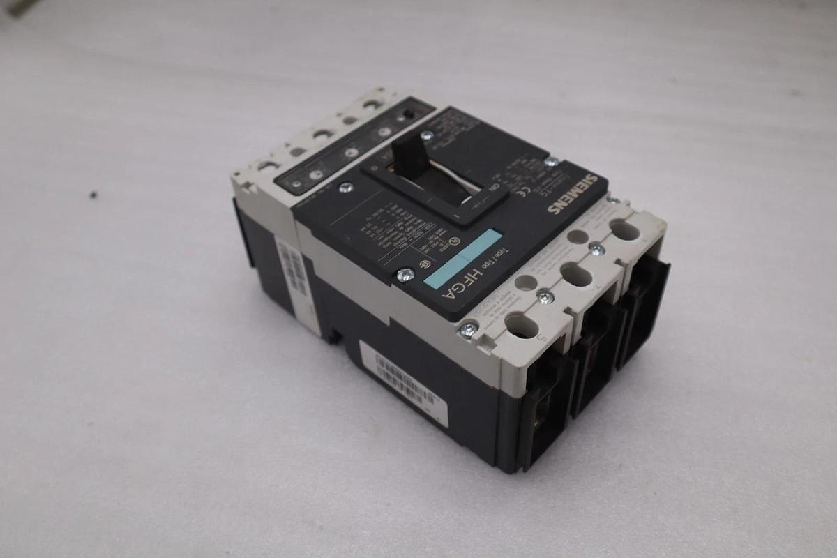 Siemens 3VL3125-2GE33-0AA0 250A Circuit Breaker 600V HFX3P250F HFGA 250 Amp 3P-N