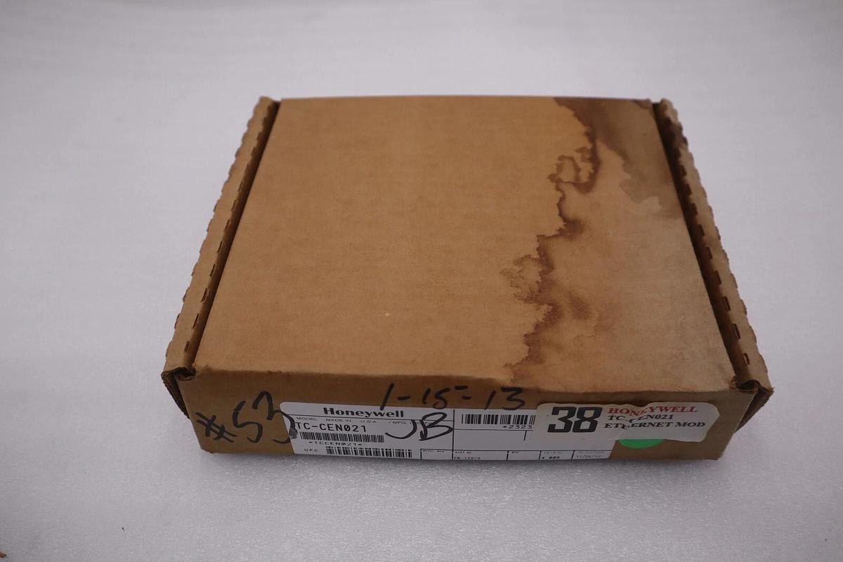 Used NEW SEALED HONEYWELL TC-CEN021 / TCCEN021 ETHERNET MODULE 10/100MB STOCK G549