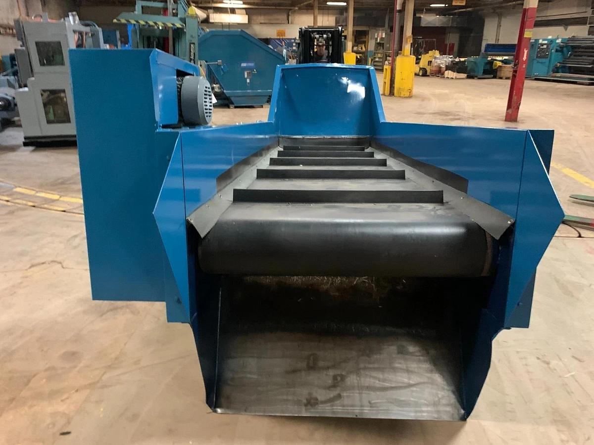 Used EXCEL EX-60 AUTOMATIC MANUAL TIE BALER WITH CONVEYOR VIDEO AVAILABLE