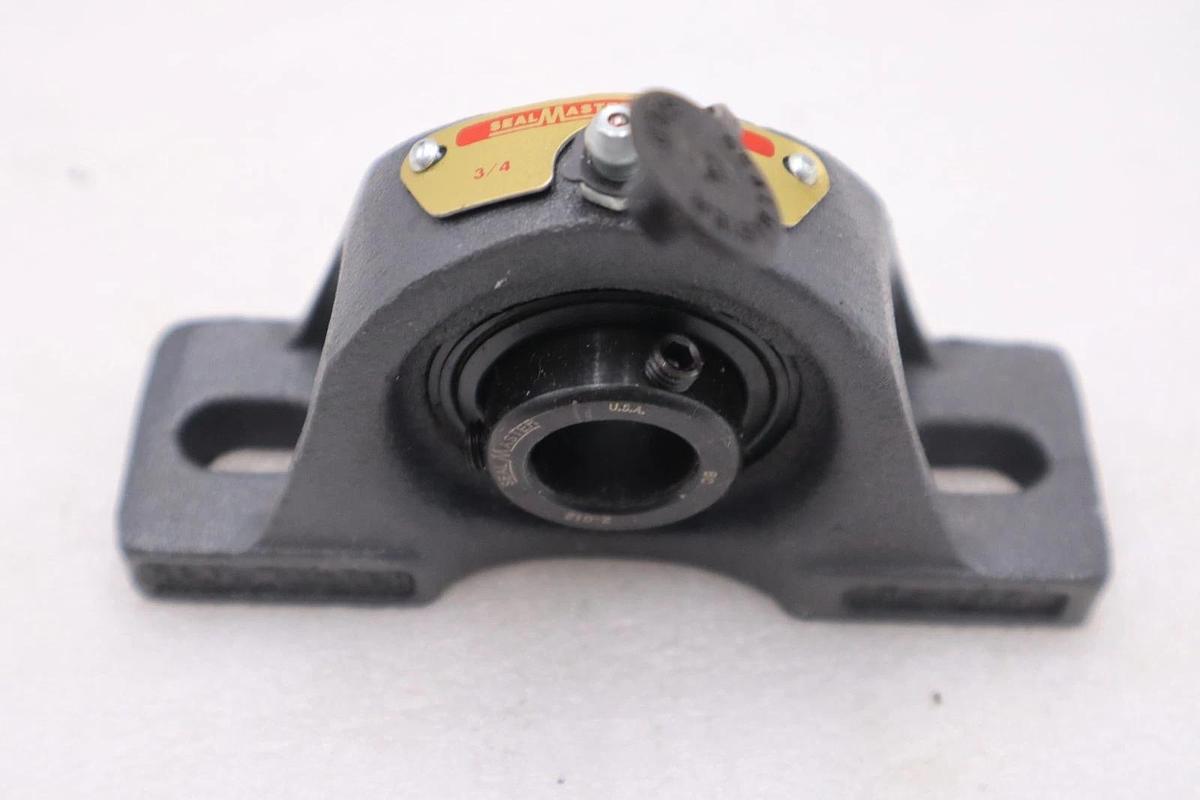 Seal Master NP12 PILLOW BLOCK BALL BEARING NORMAL DUTY 2 BOLT STOCK H1326