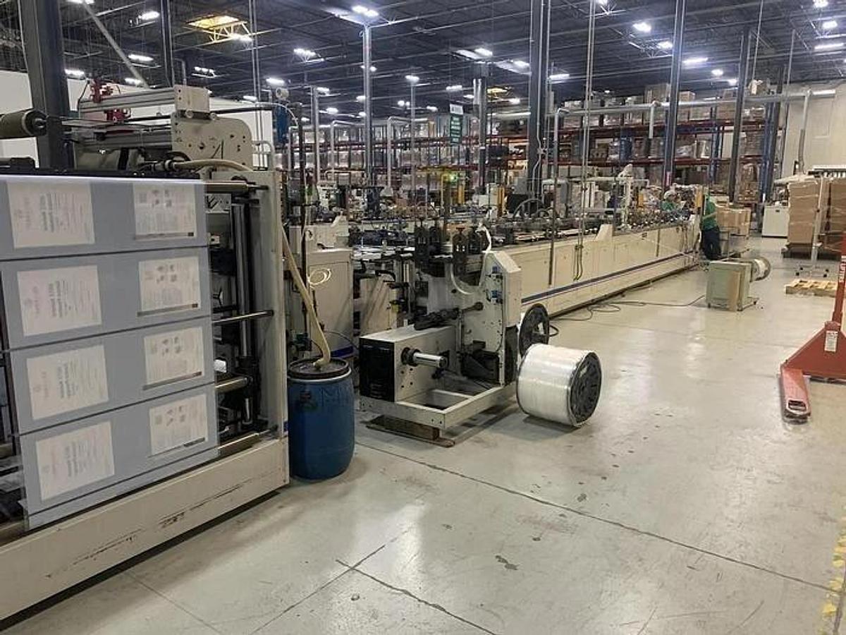 Used 48" WIDE (1200MM) MAMATA VEGA 610 POUCH MACHINE MANUFACTURED 2008