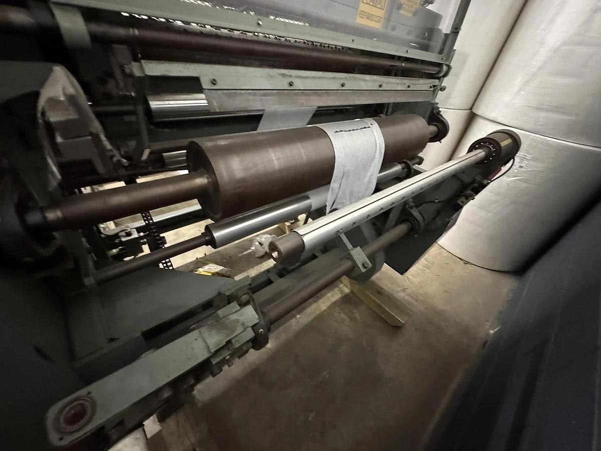 Used 30" WIDE ELSNER MODEL MPR 30 CANTILIVERED SLITTER REWINDER