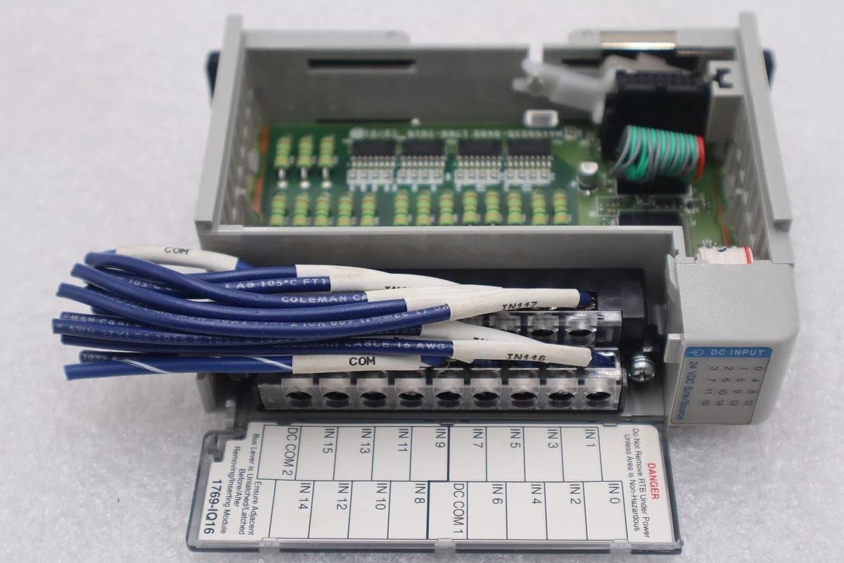 Used ALLEN-BRADLEY 1769-IQ16 SERIES A INPUT MODULE 2014 STOCK #K-2552-B
