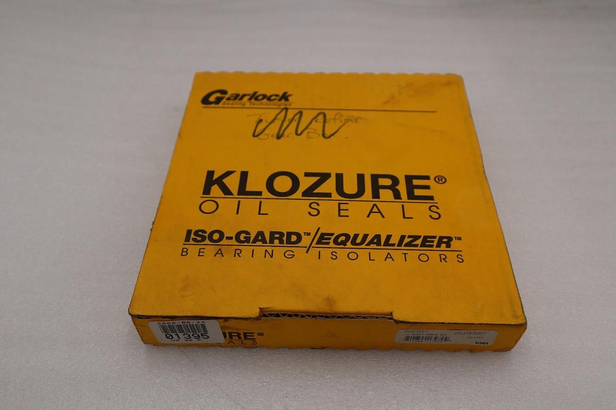 NEW IN BOX KLOZURE 25003-3357 SEALS HI-PERFORMANCE STOCK 3788A