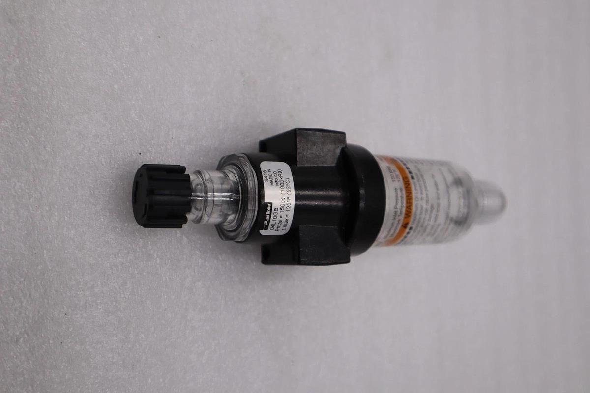 Used PARKER 04L10GB Air-Line Lubricator STOCK H1564A