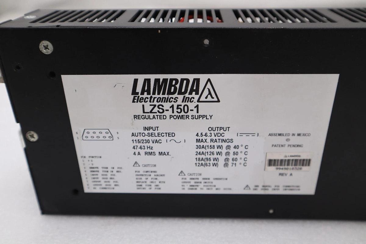 Used LAMBDA LZS-150-1 REGULATED POWER SUPPLY STOCK H1228