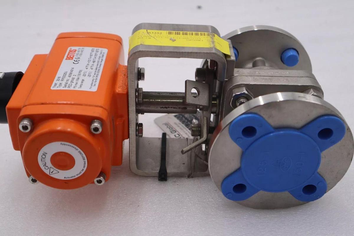 Used BETTIS BALL VALVE RPE0025U 1 IN 150 LB STOCK #310-A