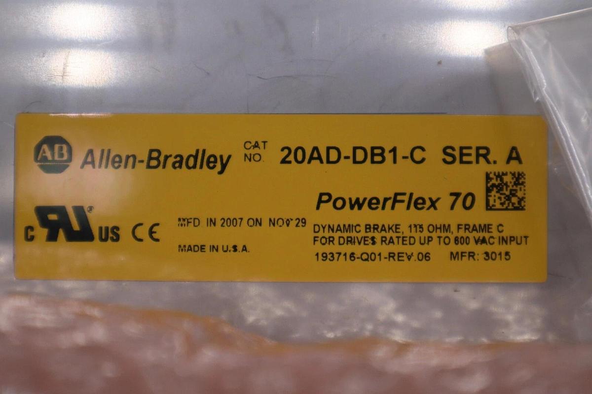 ALLEN BRADLEY 20AD-DB1-C  Brake Kit PowerFlex 70 NEW IN BOX STOCK G434