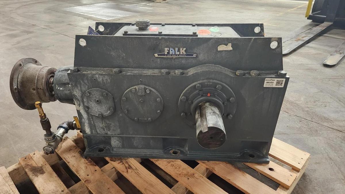 Used Speed Reducer Gear Box FALK MODEL 2080yb2-l RATIO 9.162 70 HP MANUFACTURED 2021