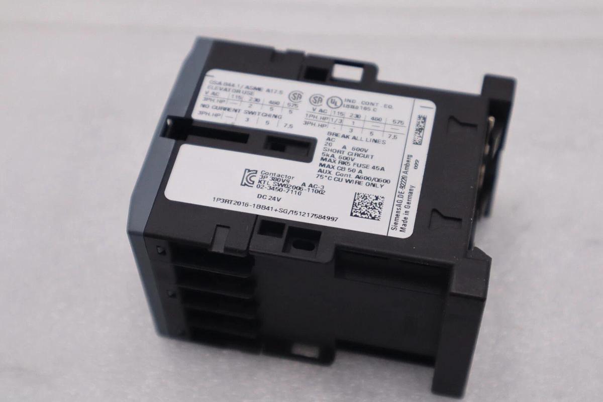 Used SIEMENS 3RT2016-1BB41-0CC0 CONTACTOR L-402-C