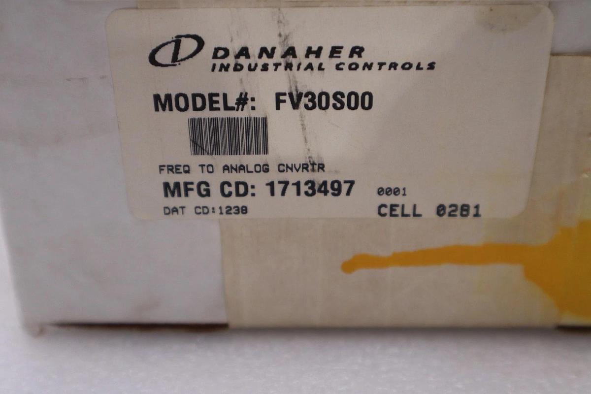 DANAHER CONTROLS FV30S00 ENCODER MFG. CD 1713497 - NEW UNIT - STOCK GF449A
