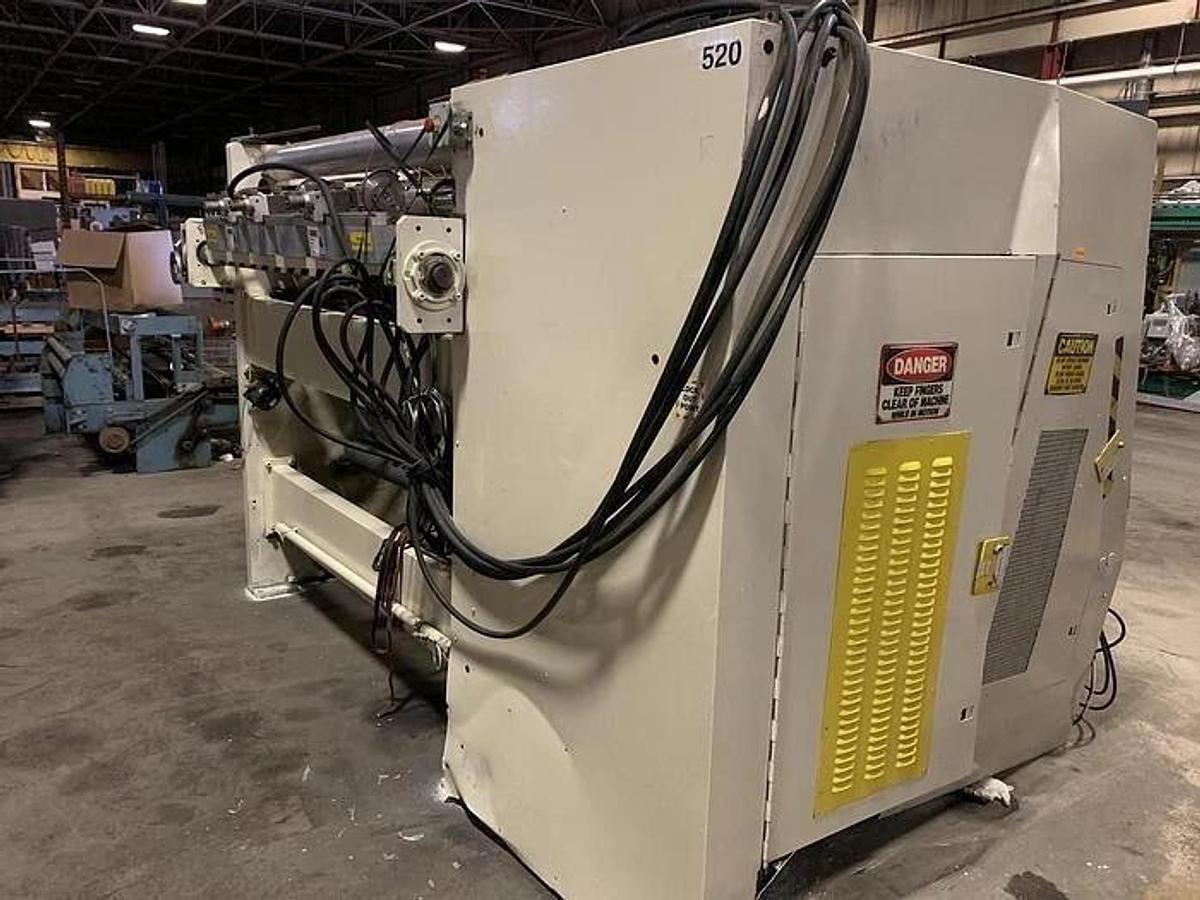 Used 64" (1.60M) ARROW MDL 2000T SLITTER REWINDER 96" OD REWIND SHEAR CUT