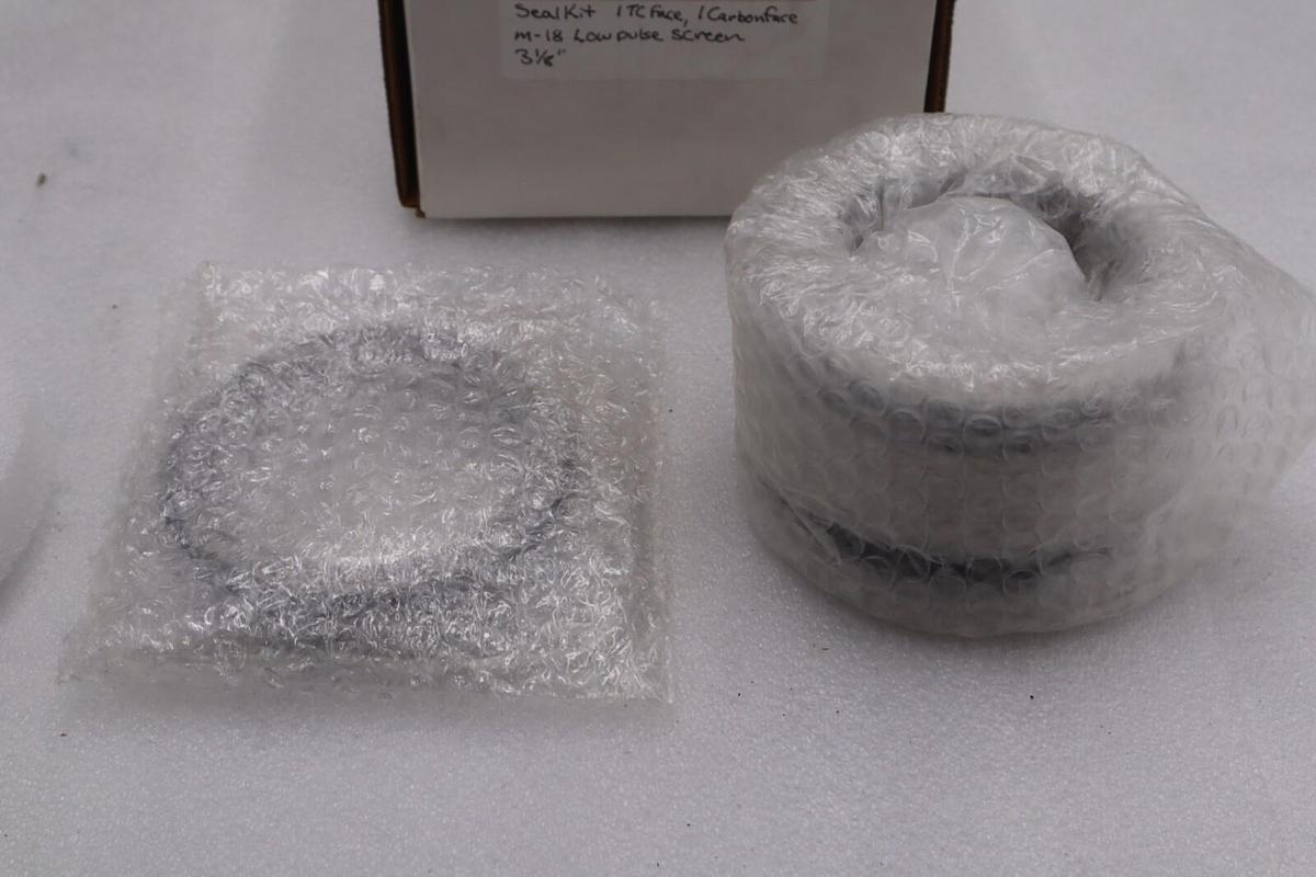 Used Reliable Mechanical Seal Kit 1 TC FACE 1 CARBON FACE M-18 LOW PULSE SCREEN H1797