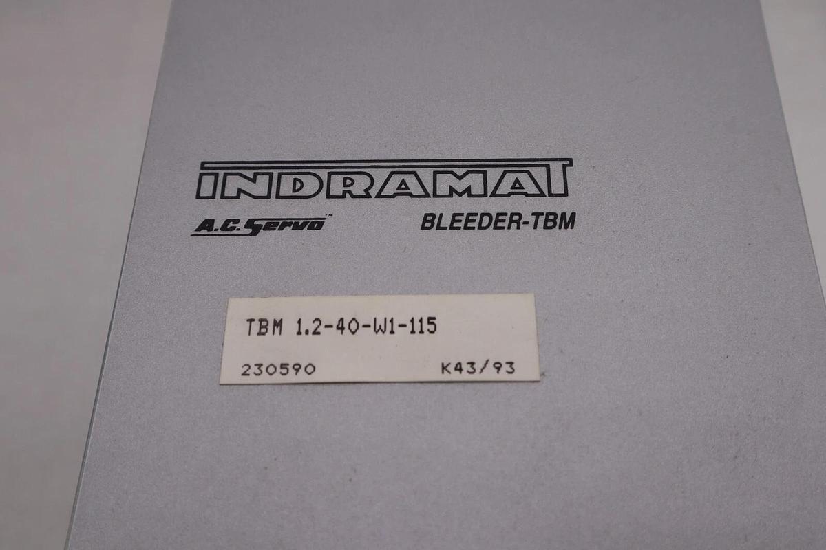 BOSCH INDRAMAT TBM1.2-40-W1-115 / TBM1240W1115 (NEW NO BOX) STOCK 2191