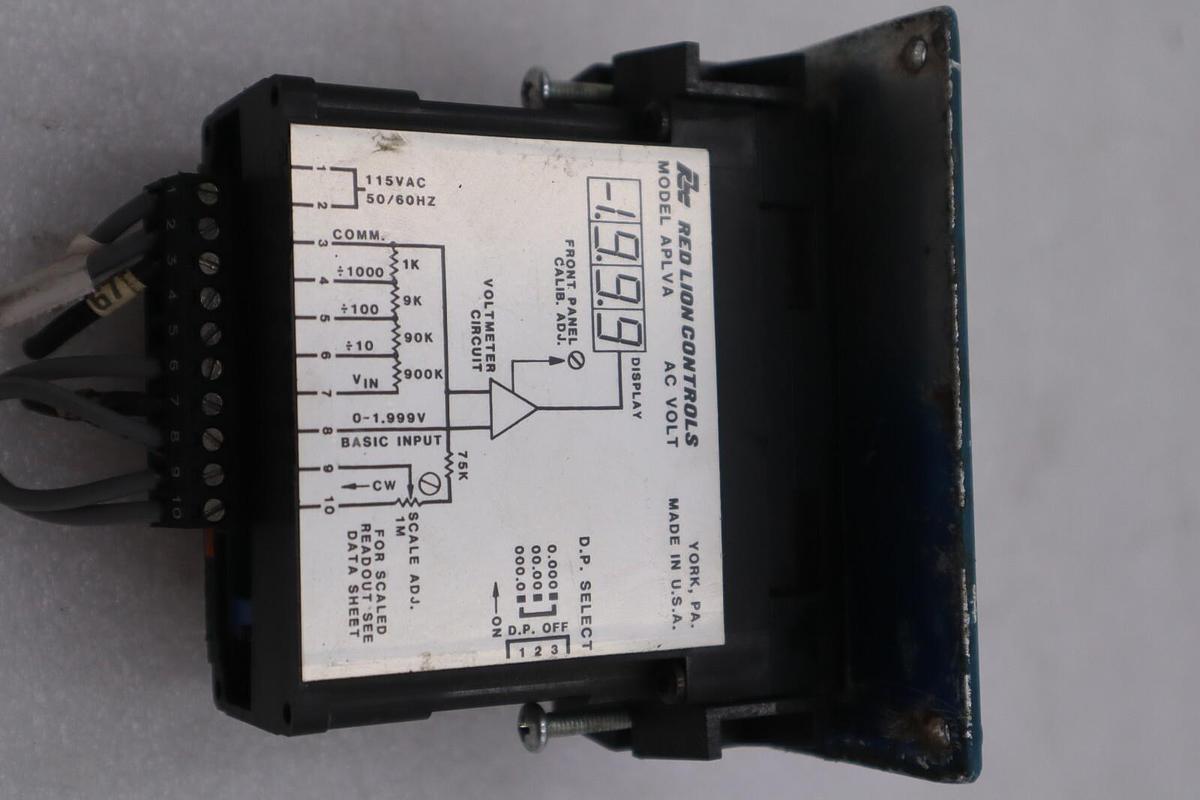 Used Red Lions Controls Model Aplva AC Volt Voltage Converter Used #K-2265