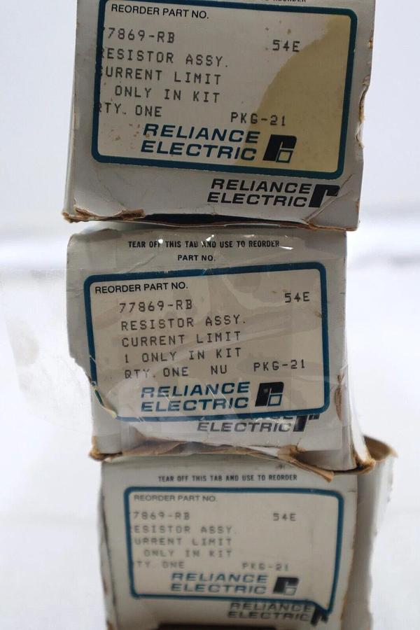 Used NEW IN BOX RELIANCE ELECTRIC RESISTOR 77869-RB #L-811
