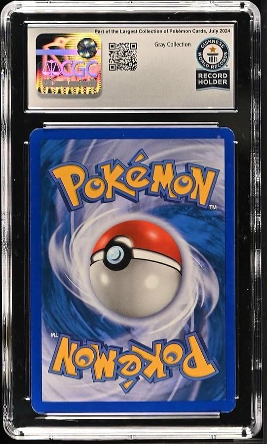 Used 2003 Pokémon Zapdos Holo Aquapolis H32 E Reader CGC WORLD RECORD SLAB 1/1