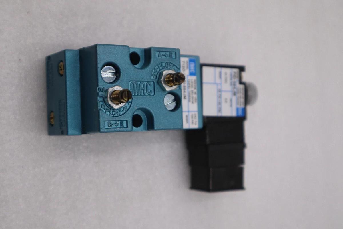 Used MAC 712C-12-PI-594JM SOLENOID VALVE - STOCK GF269A