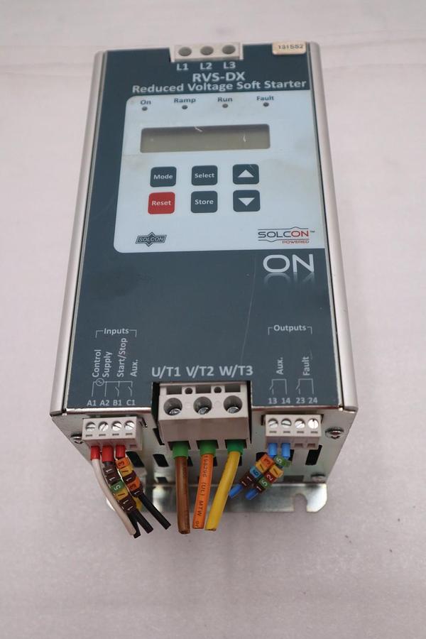 Used SOLCON RVS-DX 31 600-230-U-S / RVSDX31600230US 50/60Hz - STOCK H793C