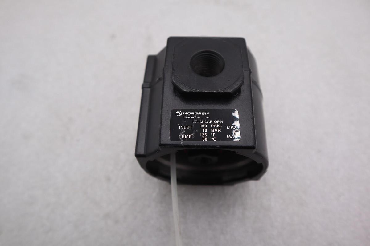 Used NEW OPEN BOX Norgren Excelon L74M-3AP-QPN Pneumatic Air Line Lubricator K-2666