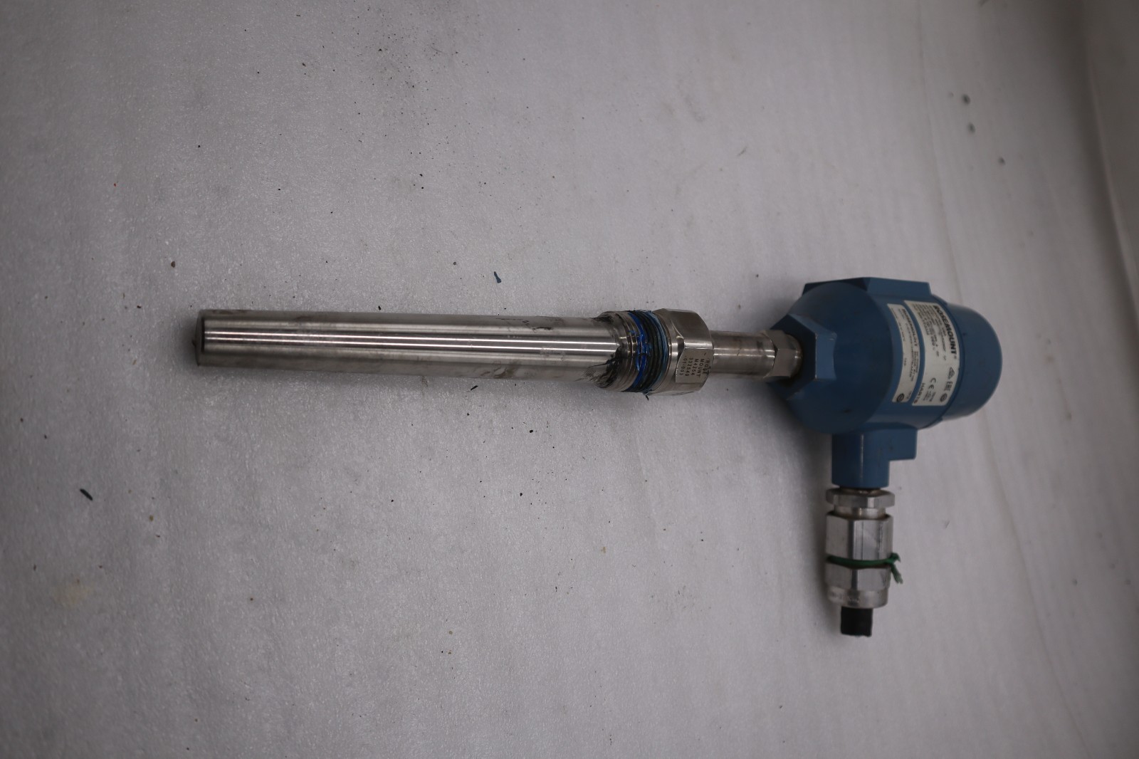 Used Rosemount 214C Temperature Sensor 214CRTSMB1S4E0077SLXAXW -50 TO 450 C #3527A