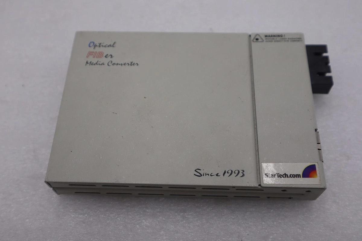 Used StarTech 10/100 Mbps Fiber to Ethernet Converter #ET90110SC STOCK K-169C 65030846240