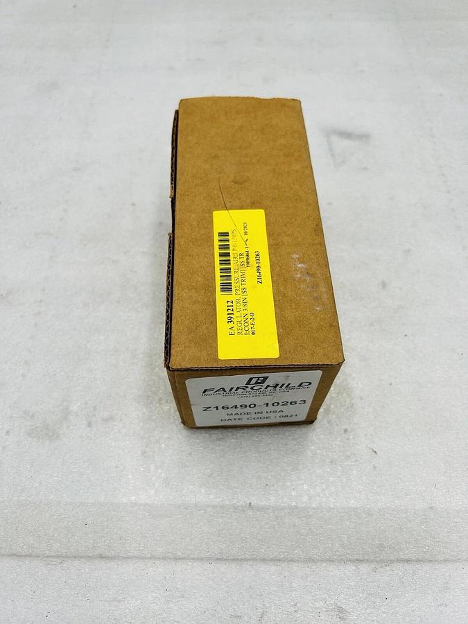 FAIRCHILD PNEUMATIC REGULATOR Z16490-10263 STOCK 3939