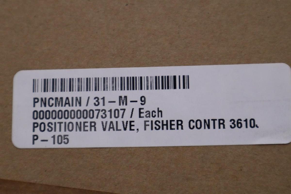 FISHER EMERSON 3610JP VALVE POSITIONER NEW IN BOX STOCK GF-406