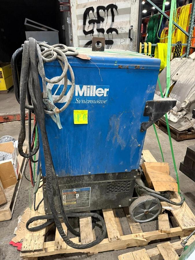 Used Miller Syncrowave 250 DX 907194032 TIG Welder STOCK HP-16