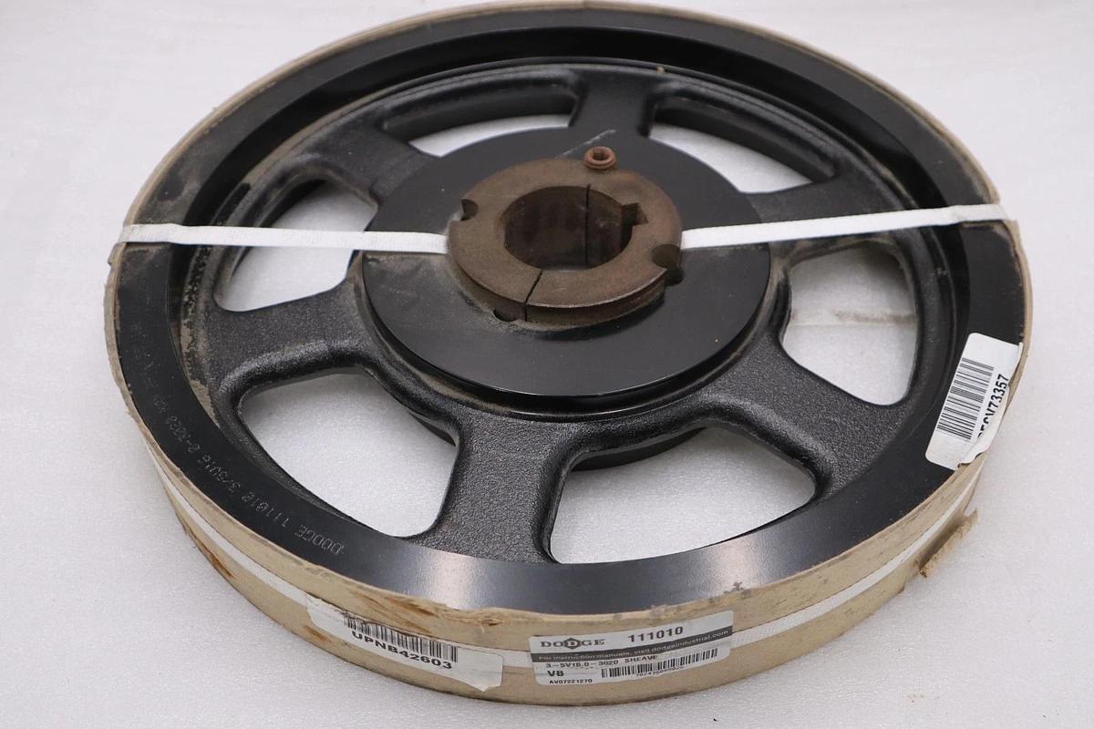 Used NEW BALDOR DODGE 3/5V16.0-3020 TAPER-LOCK SHEAVE 111010 STK H1482
