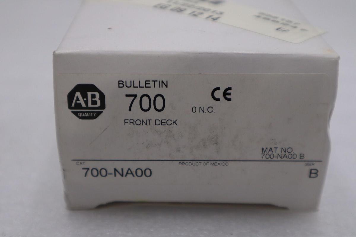 Used NEW OPEN BOX AB Allen-Bradley Front Deck Contact Block Ser.B 700-NA00 STK G965A