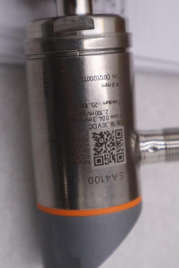 Used NEW OPEN BOX IFM Flow Sensor SA4100 SAEXXXXBFRKG/US-100 STK K1682A