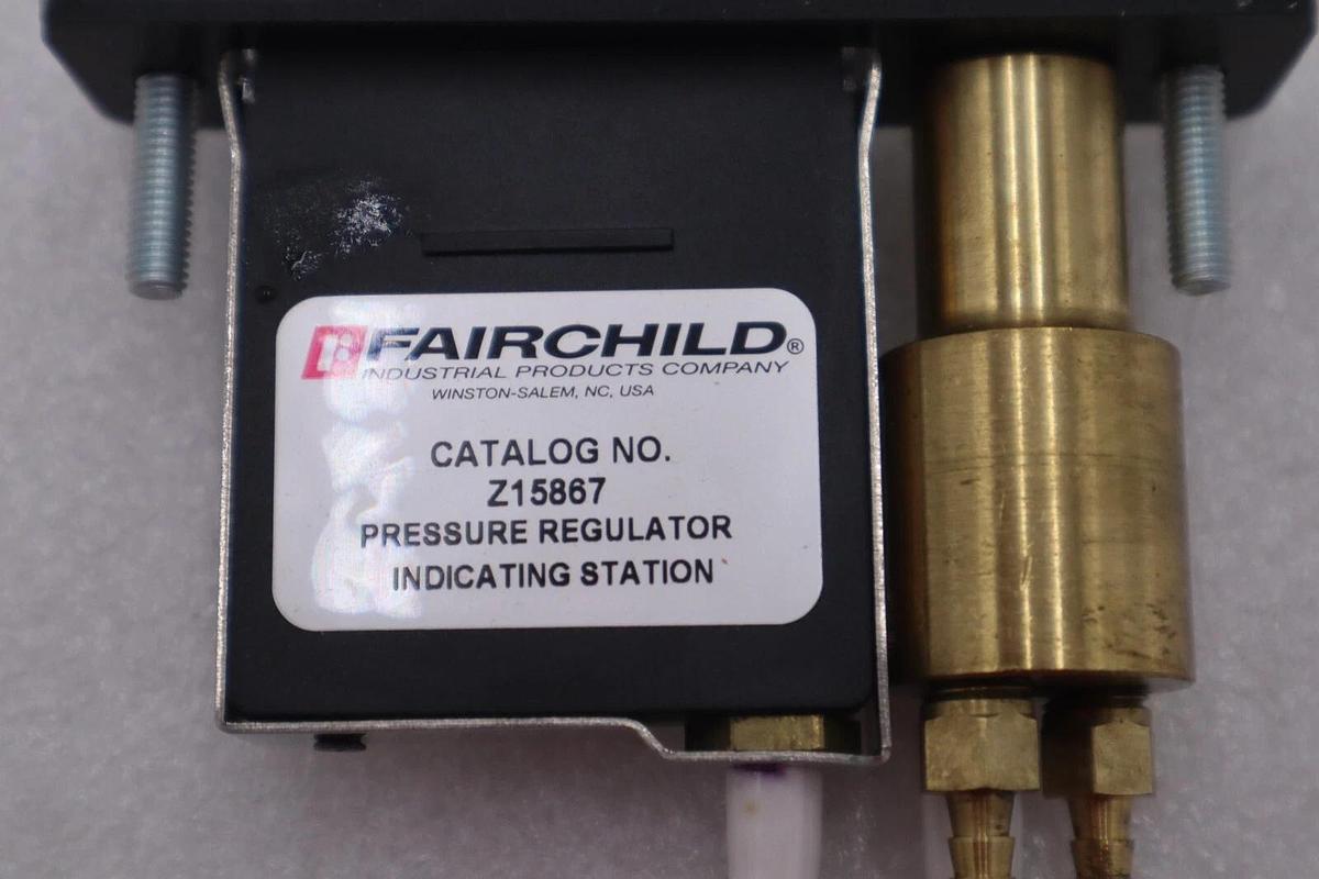 Used Fairchild Z15867 Pressure Regulator Indicating Station 250PSIG STOCK L-333A