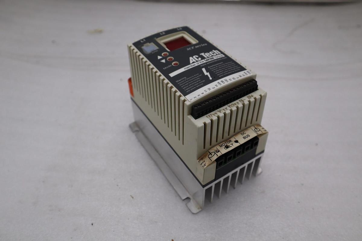 Used AC TECH SF510 VARIABLE SPEED AC MOTOR DRIVE NEW OPEN BOX STK GF127
