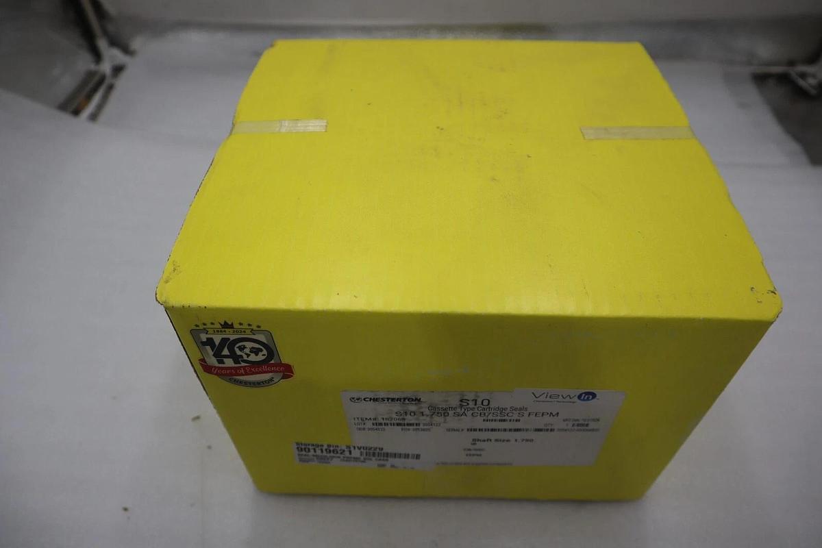Used Chesterton S10 Single Cartridge Seal 1.750" Item 182060 NEW IN BOX STOCK 2955B