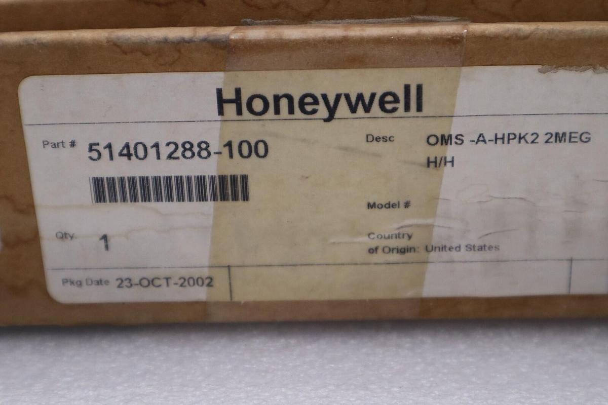 NEW IN BOX Honeywell HPK2-2 51401288-100 Control Board STOCK G71