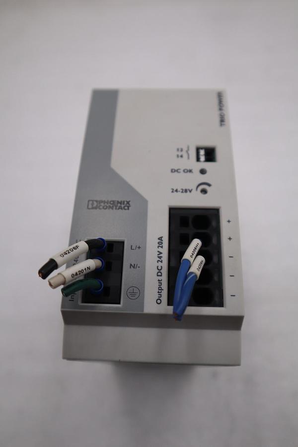 Used PHOENIX CONTACT TRIO-PS-2G/1AC/24DC/20 POWER SUPPLY STOCK H-842C