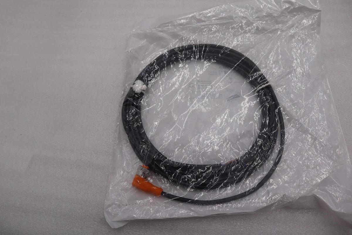 Used IFM CORDSET 5m LENGTH, 4 WIRE / 4 POLE EVC005 STOCK K-3900