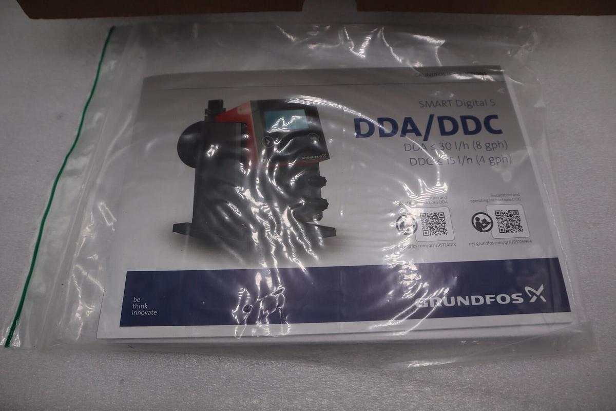 NEW Grundfos DDA 30-4 / PV/T/C-F-31U7U7BG Chemical Dosing Pump #G431