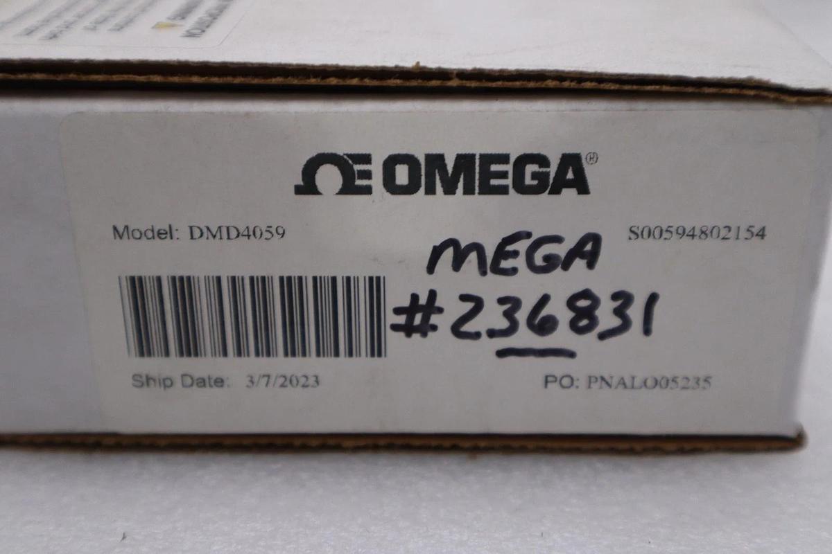 NEW IN BOX OMEGA ENGINEERING DMD4059 STRAIN GAUGE TRANSMITTER STK GF76