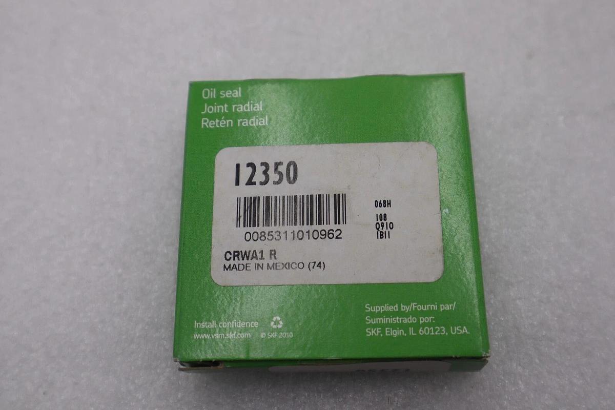 SKF 12350 OIL SEAL NEW UNIT (LOT OF 2) STOCK K-3272