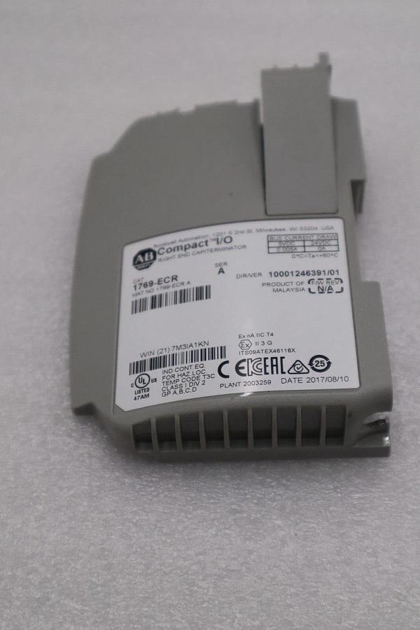 Used AB Allen Bradley 1769-ECR CompactLogix End Cap Ser A 1769ECR STOCK K-106-D
