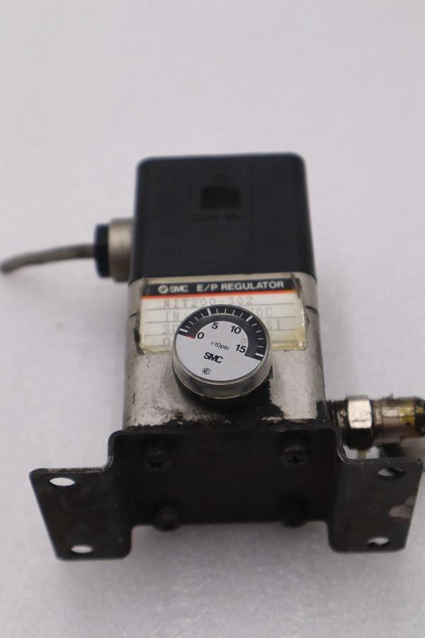 Used SMC NIT200-302 0-10VDC E/P REGULATOR 10 PSI STOCK #K-2375