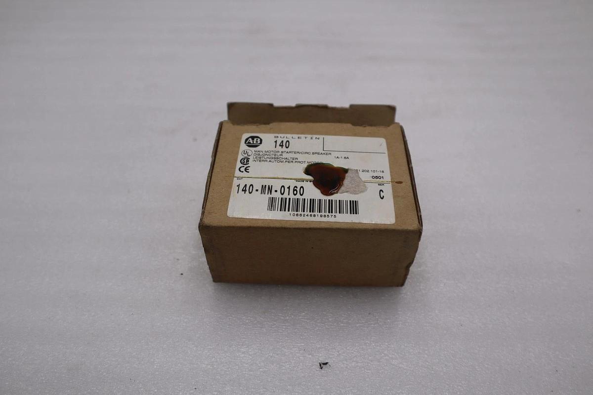 Used NEW Allen-Bradley 140-MN-0160 SERIES C CIRCUIT BREAKER STOCK H742A